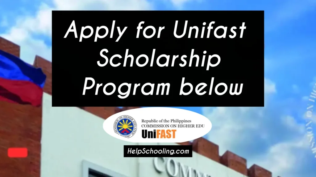 UNIFAST Scholarship Program 2025/2026 Application – Apply Now