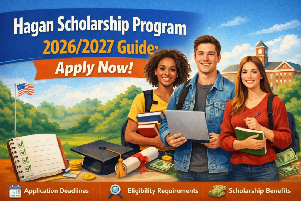 Hagan Scholarship Program 2026/2027 Guide: Apply now