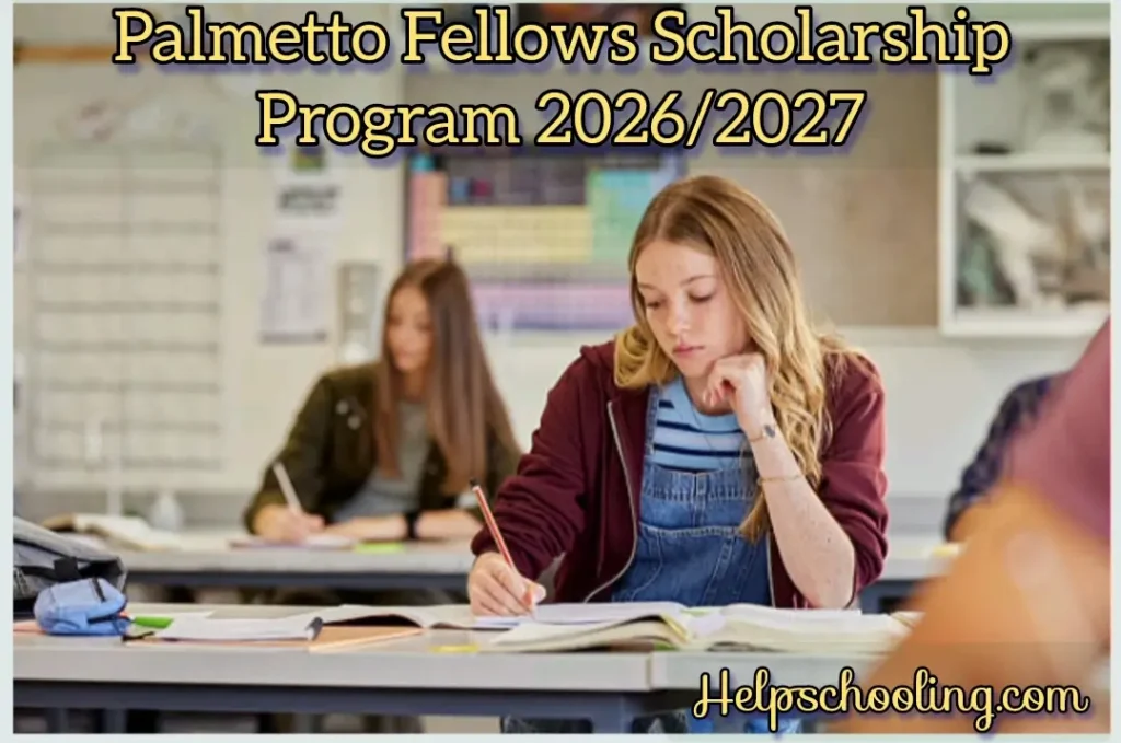 Palmetto Fellows Scholarship Program 2026/2027:Complete Guide:Apply now