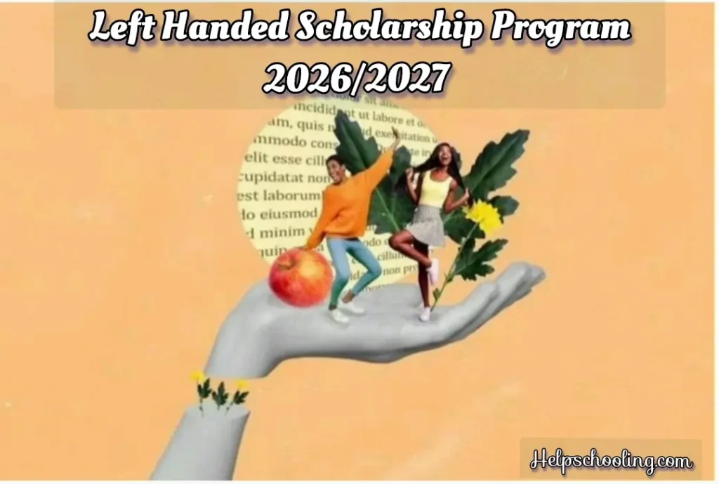 Left Handed Scholarship Program 2026/2027:Complete Guide for Students:Apply now