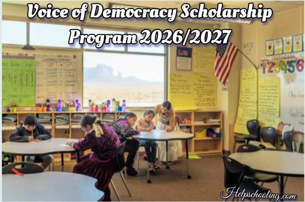 Voice of Democracy Scholarship Program 2026/2027: Complete Application Guide:Apply now