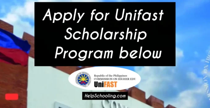 UNIFAST Scholarship Program 2025/2026 Application – Apply Now